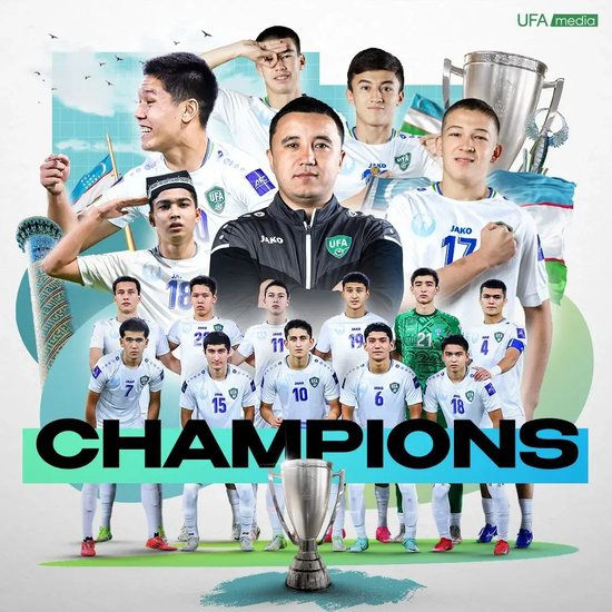 9人作戰(zhàn)2-0勝沙特，烏茲別克U17亞洲杯奪冠，三年三線突破青訓(xùn)成果
