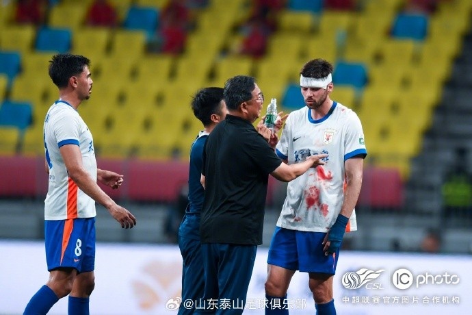 泰山客場(chǎng)0-1蓉城，五輪連勝終結(jié)