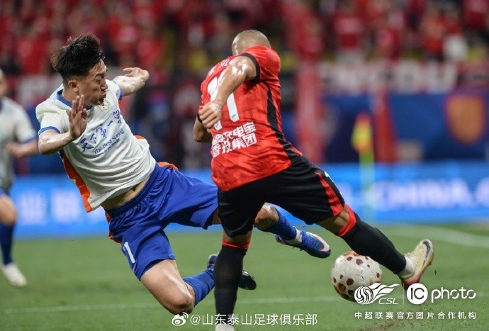 泰山客場(chǎng)0-1蓉城，五輪連勝終結(jié)