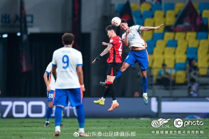 泰山客場(chǎng)0-1蓉城，五輪連勝終結(jié)