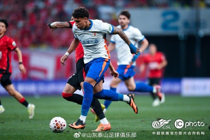 泰山客場(chǎng)0-1蓉城，五輪連勝終結(jié)
